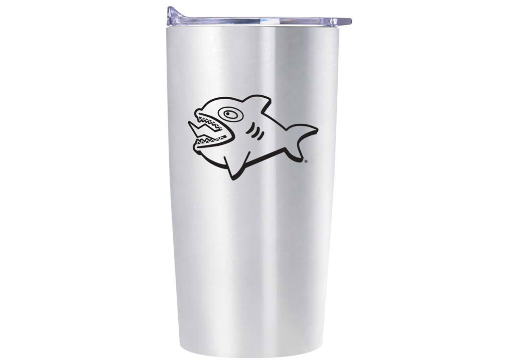 FUZZY'S 20 OZ. STAINLESS VACUUM TRAVEL TUMBLER