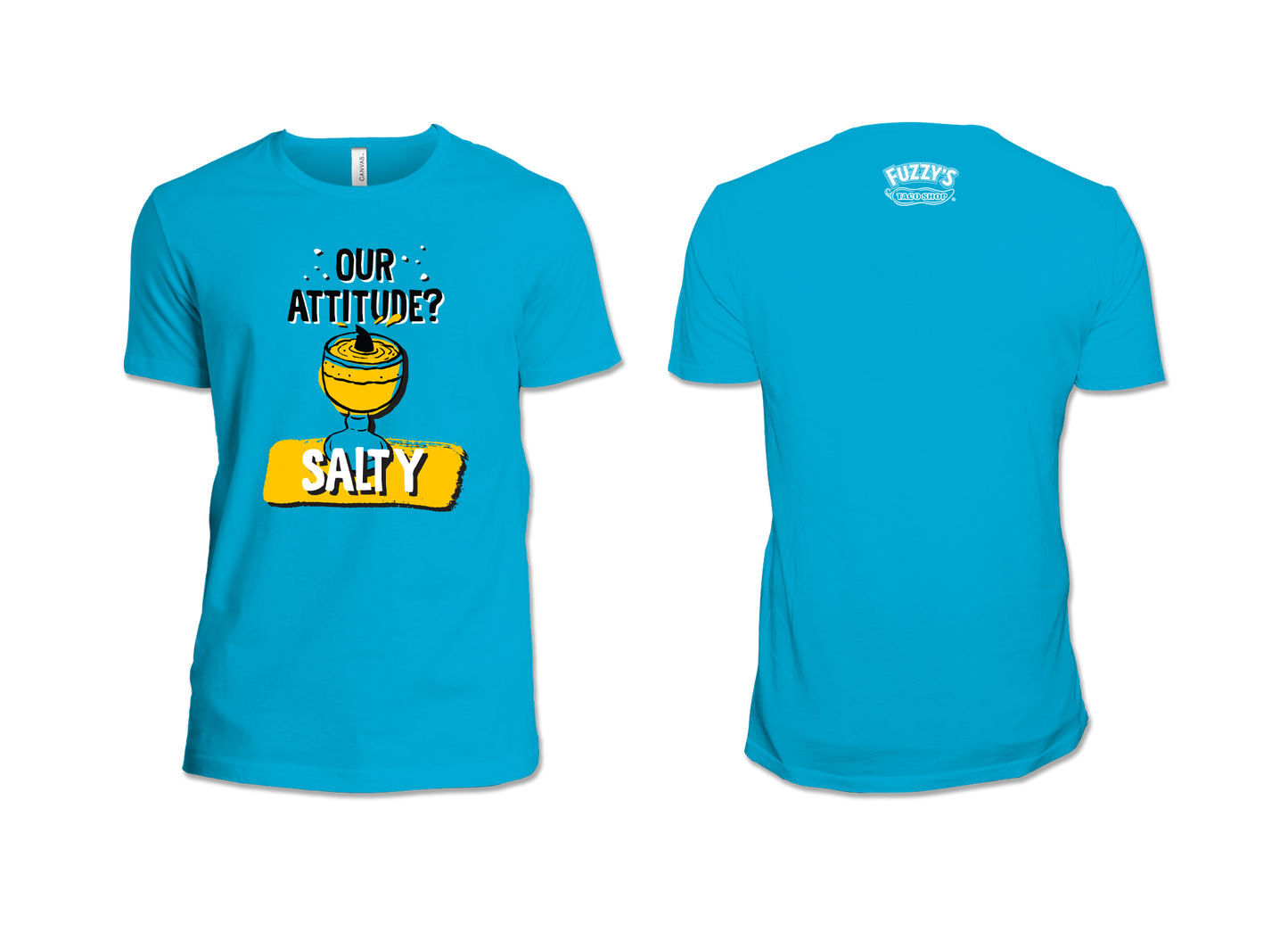 FUZZY'S SALTY ATTITUDE TEE