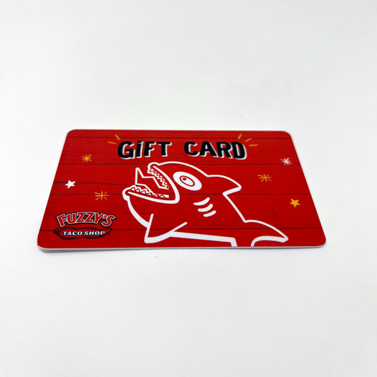 FUZZY'S GIFT CARDS